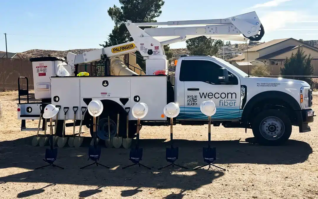 Wecom Fiber breaks ground on project to deliver high-speed broadband Internet to Cordes Lakes and Spring Valley areas of unincorporated Yavapai County