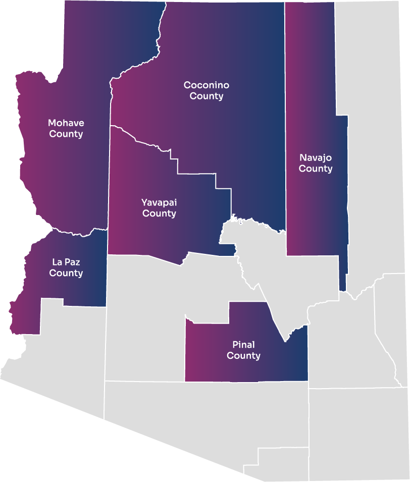 Arizona State map