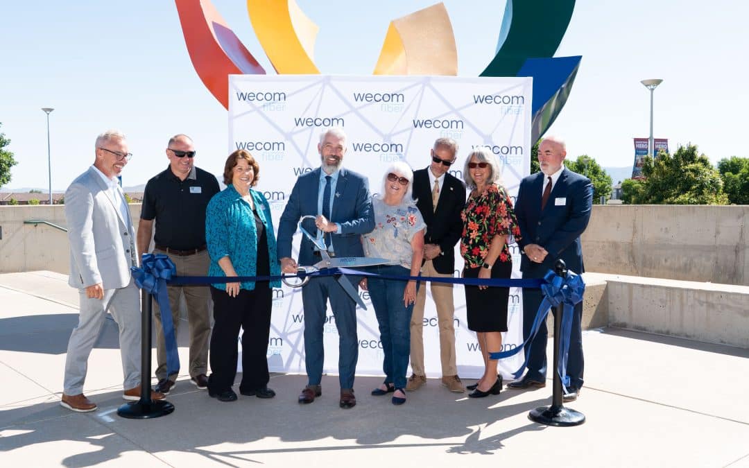 mayor palguta, local leaders & wecom fiber officials commemorate beginning of construction on high-speed, fiber broadband in prescott valle