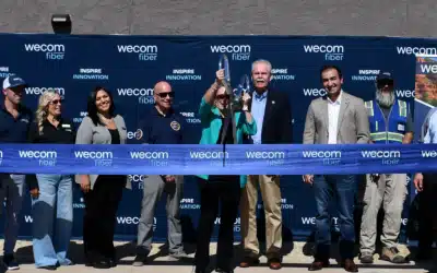 latest home 7 wecom fiber celebrates ribbon cutting for parker, az broadband project