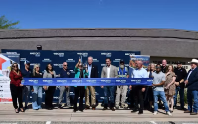 latest home 7 building broadband: wecom fiber, arizona commerce authority and local partners celebrate town of parker broadband build